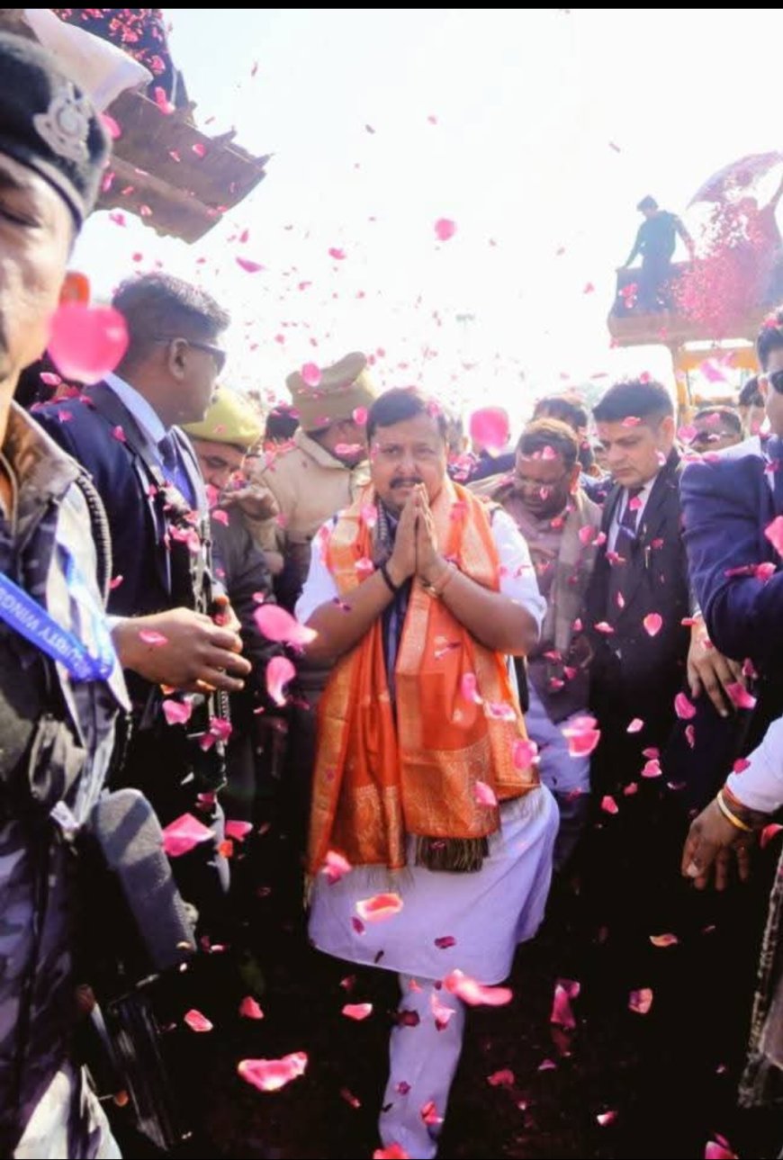 *कार्यकर्ताओं के जोरदार स्वागत से अभिभूत हुआ :नितिन नवीन