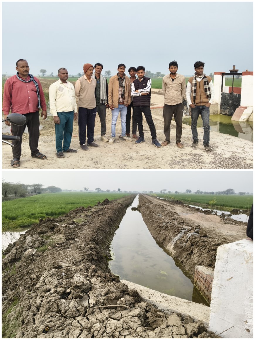 खिले किसानों के चेहरे राठ क्षेत्र में 30 साल बाद खेतों तक पहुंचा पानी, मुख्यमंत्री योगी और सिंचाई मंत्री का जताया आभार
