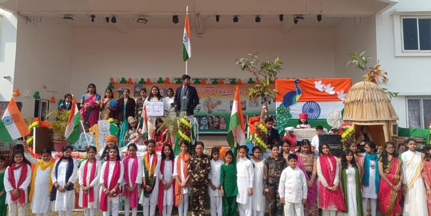 द पिलर्स सिक्टौर में 77वाँ गणतंत्र दिवस हर्षोल्लास के साथ मनाया गया