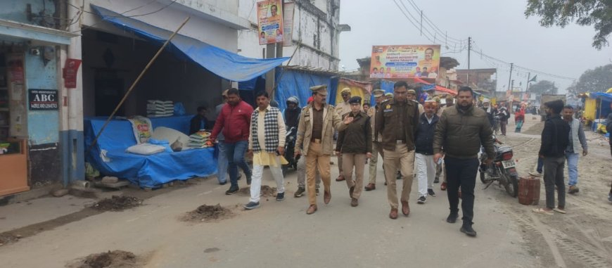 पुलिस अधीक्षक  ने शनिवार को लोधेश्वर महादेवा  में लगने वाले फाल्गुनी मेले की तैयारियों का जायजा लिया