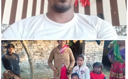 बाराबंकी के युवक की गोंडा के टाटा मैजिक मे मिला शव