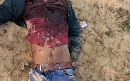 गीडा थाना क्षेत्र में अज्ञात युवक की संदिग्ध हालात में लाश मिलने से सनसनी