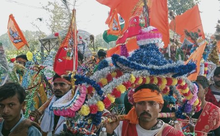महाशिवरात्रि फागुनी मेले में कांवरियों की उमड़ रही भीड़