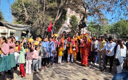 सरीला में भव्य कलश यात्रा के साथ महाशिवरात्रि महोत्सव का आगाज हो गया