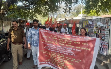 प्रधानमंत्री मोदी से अमेरिका के साथ व्यापार समझौते पर हस्ताक्षर न करने की कड़ी मांग, अन्यथा देशव्यापी, व्यापक और एकजुट जनआंदोलन की चेतावनी.. रूद्र प्रसाद मिश्र