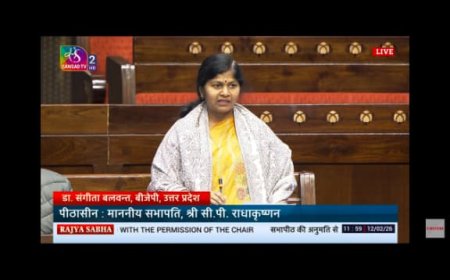 राज्य सभा सांसद डॉ संगीता बलवंत ने सदन मे अफीम की खेती को पुनः प्रोत्साहित कर किसानों की आय बढ़ाने की मांग