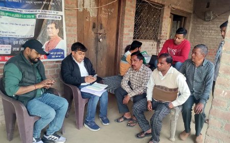 अधिशासी अभियंता ने किया उपखंड कार्यालय व कैंपों का निरीक्षण,  54 उपभोक्ताओं ने जमा किए 7.8 लाख रुपये