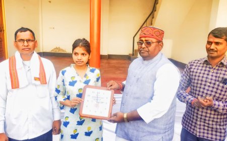 आईएएस मुख्य परीक्षा में कुमारी अंशिका वर्मा की सफलता, क्षेत्र में हर्ष का माहौल