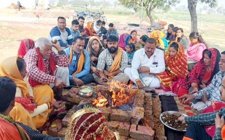 नर्मदेश्वर महाराज मंदिर में प्रतिमाओं की हुई प्राण प्रतिष्ठा