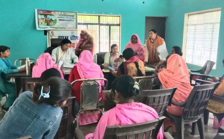 सी डी पी ओ ने आंगनबाड़ी कार्यकत्रियों के साथ बैठक की