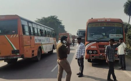 कैसरबाग डिपो की बस की टक्कर से युवक गंभीर घायल, चालक फरार