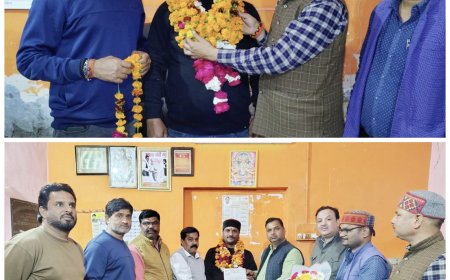 प्राथमिक शिक्षक संघ बाराबंकी के जिला आईटी सेल (मीडिया) प्रभारी बने दिलीप कुमार तिवारी