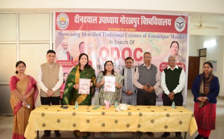 गोरखपुर विश्वविद्यालय में ‘ओडीओसी – एक जनपद एक व्यंजन’ अभियान का शुभारंभ