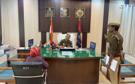 पुलिस अधीक्षक द्वारा पुलिस कार्यालय में की जनसुनवाई, शिकायतों के त्वरित निस्तारण हेतु सम्बन्धित को दिए निर्देश