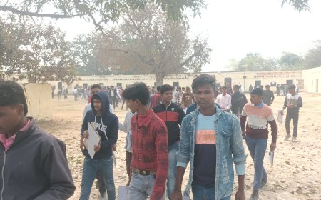 भदोही में शुक्रवार को 2565 परीक्षार्थियों ने परीक्षा से किया किनारा