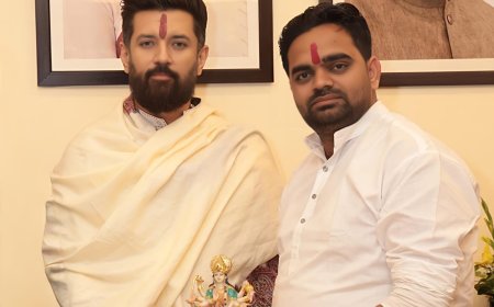 केंद्रीय मंत्री चिराग़ पासवान ने मुख्यमंत्री से भदोही जिले में मेडिकल कॉलेज की मांग की