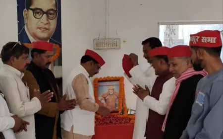 संत गाडगे महाराज की जयंती पर दी गई भावभीनी श्रद्धांजलि