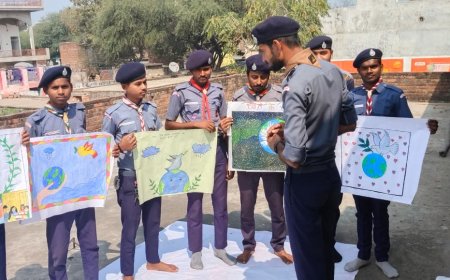 सर्वधर्म प्रार्थना एवं स्काउट गाइड प्रार्थना के साथ विश्व चिंतन दिवस मनाया गया जिसमें जिला संगठन कमिश्नर (स्काउट) चित्रकूट ललित कुमार यादव