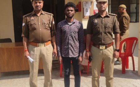 प्रभारी निरीक्षक मऊ ने नाबालिक से दुष्कर्म के वांछित अभियुक्त को गिरफ्तार किया