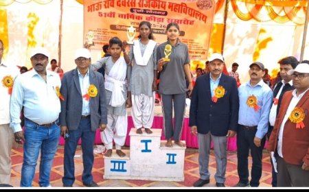 दो दिवसीय 51वें वार्षिक क्रीड़ा समारोह का शुभारम्भ, पहले विभिन्न दौड़ का आयोजन