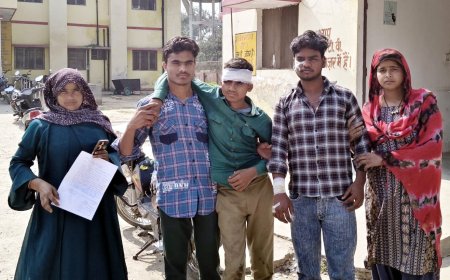 परीक्षा देकर लौट रहे दो छात्रों से मारपीट, पुलिस ने शुरू की जांच