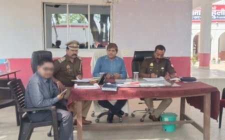 थाना महुली,परिसर अधिकारीयों ने सुनी जनता की फरियाद