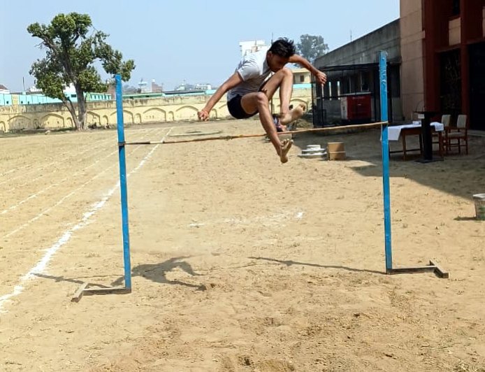 लंबी कूद में मोनू-आभा वर्मा, ऊंची कूद में सुपेंद्र-आभा ने मारी बाजी