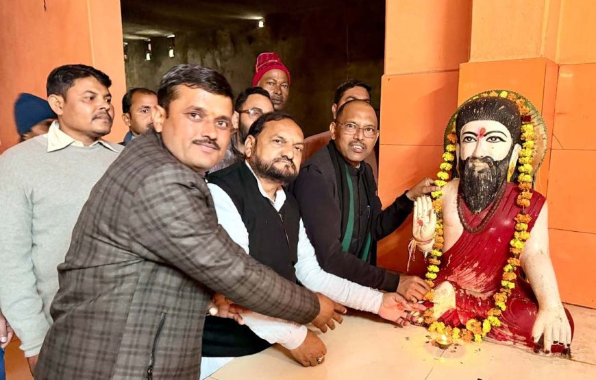 बिल्सी में मनाई गई संत रविदास की जयंती