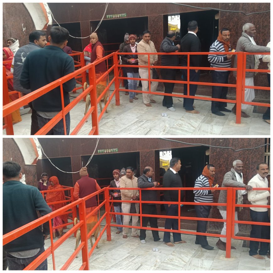 श्री समर्थ साहेब जगजीवन दास बड़े बाबा के साप्ताहिक मंगलवार मेला में उमडे श्रद्वालु