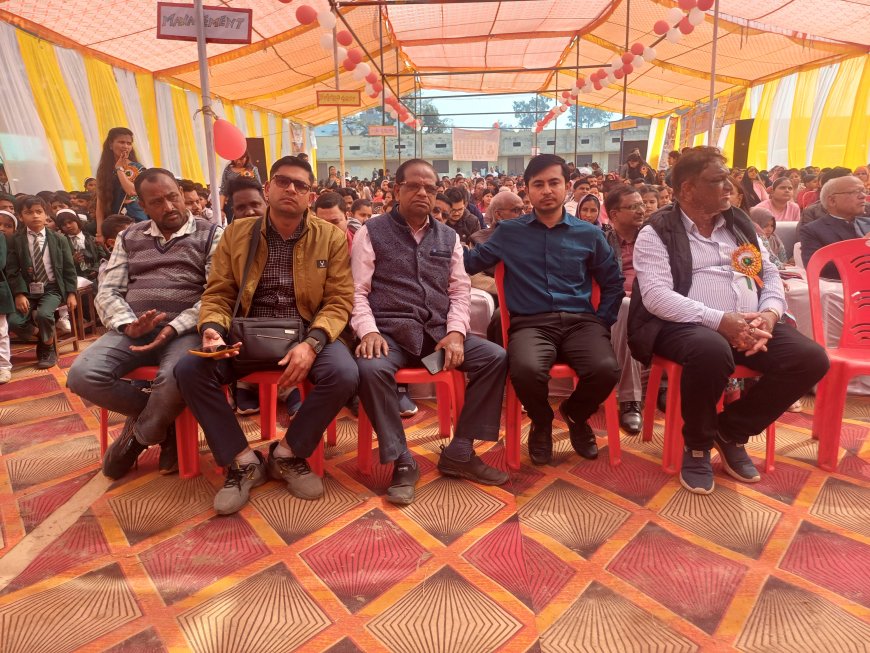 धूमधाम से मनाया गया एसपीजेएम स्कूल का वार्षिकोत्सव