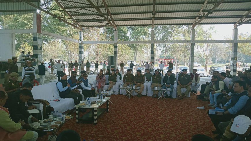 लोधेश्वर महादेवा मेले के सुव्यवस्थित आयोजन हेतु जोन व सेक्टर मजिस्ट्रेटों की ब्रीफिंग