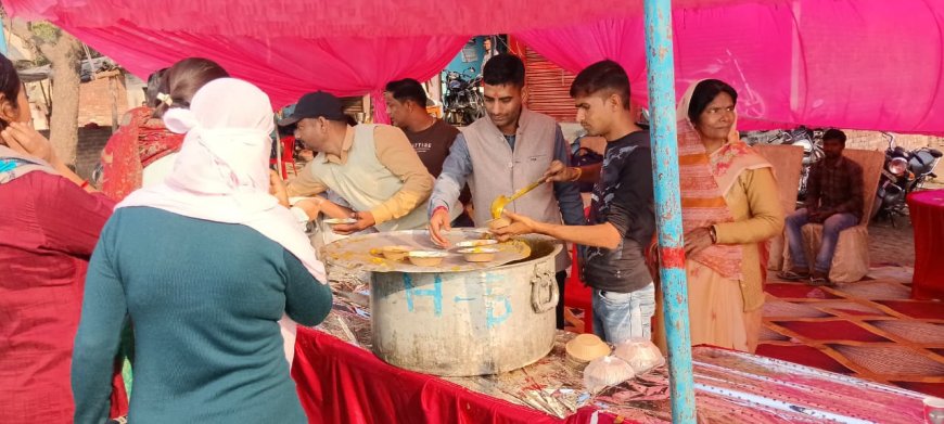 फाल्गुनी मेले में श्रद्धालुओं के लिए जगह-जगह भंडारे, मेडिकल कैंप में निःशुल्क उपचार