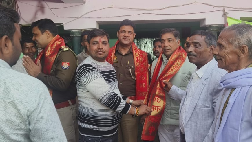 महाशिवरात्रि के अगले दिन बांस बरौलिया में हुआ विशाल भंडारा