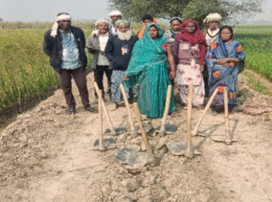 गैसड़ी विकासखंड, जनपद बलरामपुर में मनरेगा की जमीनी हकीकत: कागज़ों में दौड़ते काम, मैदान में सन्नाटा
