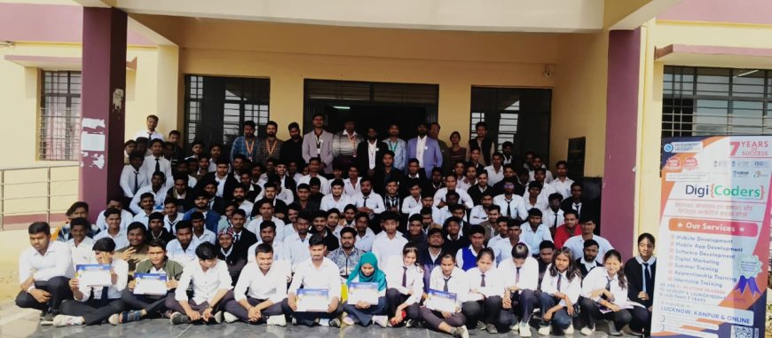 IGCSM द्वारा संचालित राजकीय पॉलीटेक्निक बिल्सी बदायूं में डिजी कोडर द्वारा सेमिनार एवं कार्यशाला का आयोजन