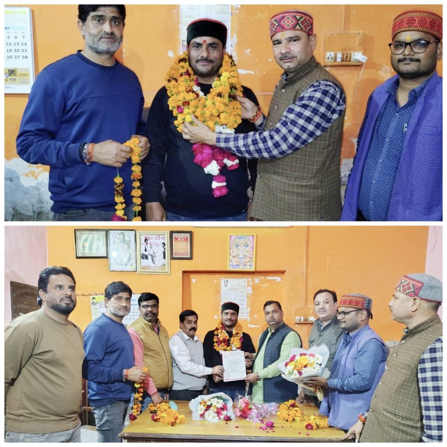 प्राथमिक शिक्षक संघ बाराबंकी के जिला आईटी सेल (मीडिया) प्रभारी बने दिलीप कुमार तिवारी