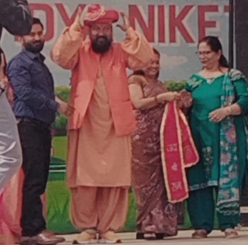 नशा मुक्ति युवा भारत अभियान के लिए ज्योति बाबा डॉक्टर अरुण सेवा सम्मान से सम्मानित