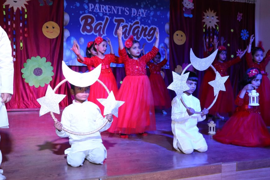 सेंट थॉमस स्कूल में प्री-प्राइमरी 'पैरेंट्स डे' का हुआ शानदार आयोजन