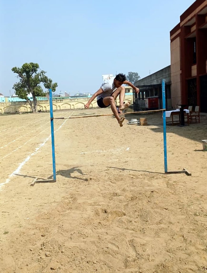 लंबी कूद में मोनू-आभा वर्मा, ऊंची कूद में सुपेंद्र-आभा ने मारी बाजी