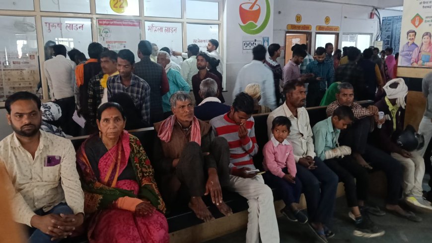 संयुक्त चिकित्सालय सिरौलीगौसपुर की ओ पी डी में मरीजों की उमडी भीड़ 690 मरीजों का उपचार किया गया