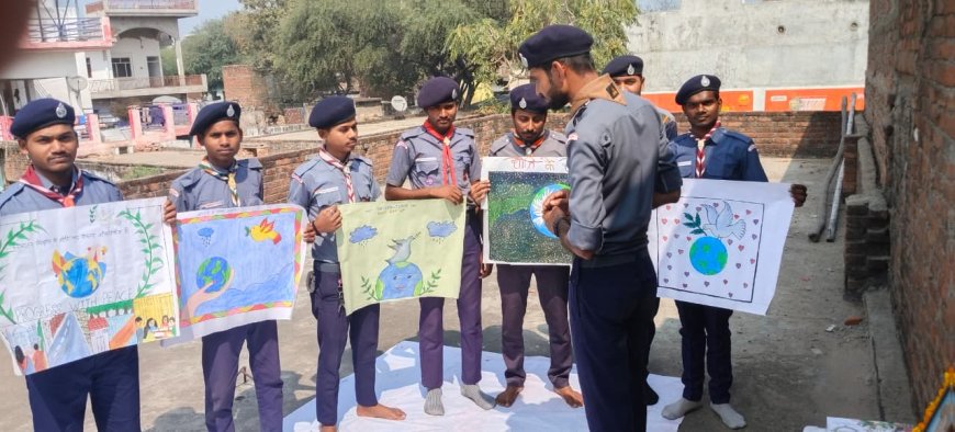 सर्वधर्म प्रार्थना एवं स्काउट गाइड प्रार्थना के साथ विश्व चिंतन दिवस मनाया गया जिसमें जिला संगठन कमिश्नर (स्काउट) चित्रकूट ललित कुमार यादव