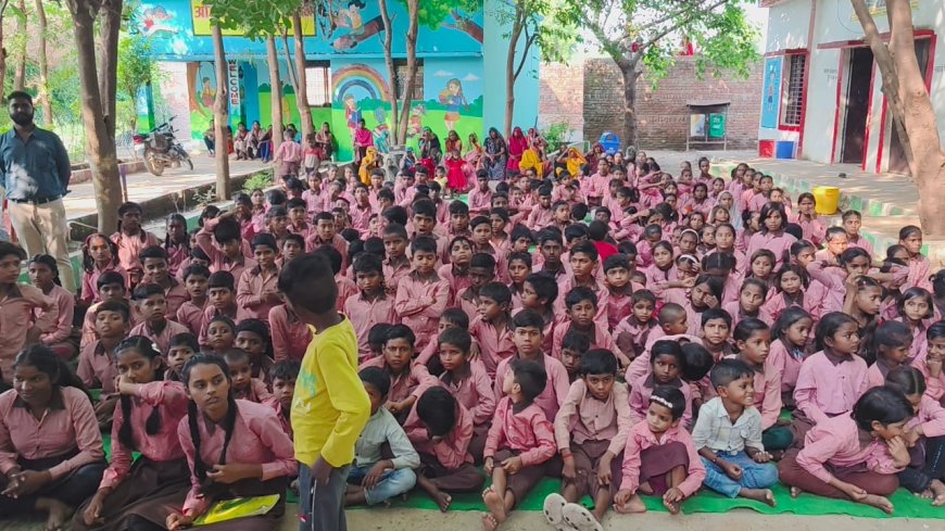 चित्रकूट में बनेगा स्वस्थ इंडिया (Reckitt) द्वारा संचालित कार्यक्रम के अंतर्गत सभी विद्यालयों में ‘स्वच्छता की पाठशाला’ का आयोजन किया गया