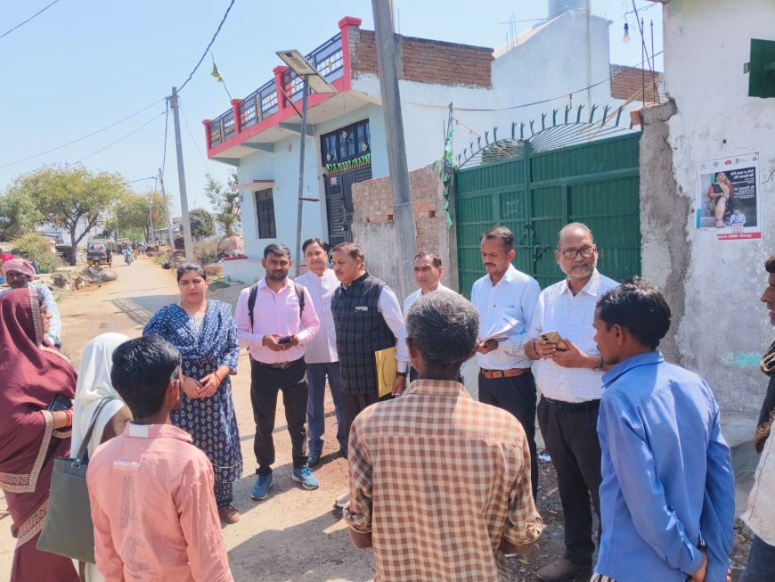 राष्ट्रीय फाइलेरिया उन्मूलन कार्यक्रम संयुक्त निदेशक, डा० विनोद अग्रवाल द्वारा कार्यक्रम का स्थलीय पर्यवेक्षण किया गया