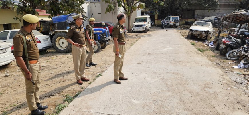 पुलिस अधीक्षक चित्रकूट की अध्यक्षता में थाना कोतवाली कर्वी में समाधान दिवस का आयोजन किया गया