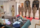 पुलिस अधीक्षक चित्रकूट द्वारा आधारभूत प्रशिक्षण प्राप्त कर रहे रिक्रूट आरक्षियों का साक्षात्कार लिया गया।