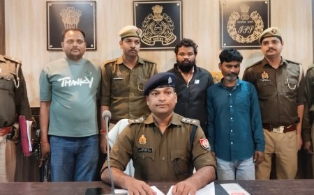 चोरी की 05 घटनाओं का खुलासा, 01अन्तर्जनपदीय चोर सहित 02 चोर गिरफ्तार, चोरी के सामान सहित घटना में प्रयुक्त 01 अदद मो0सा0, 01 अदद तमंचा व 03 अदद जिन्दा कारतूस बरामद