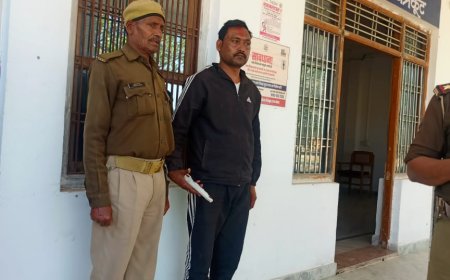 थाना सरधुवा पुलिस टीम ने जान से मारने की नियत से फायर करने के आरोपी अभियुक्त को 01 अदद अवैध तमंचा 315 बोर व 02 अदद जिंदा कारतूस 315 बोर के साथ गिरफ्तार किया