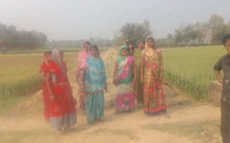 पचपेड़वा ब्लॉक के औराहवा व मदरहवा कला में मनरेगा में फर्जीवाड़ा, पंचायत भवन व सामुदायिक शौचालय बंद