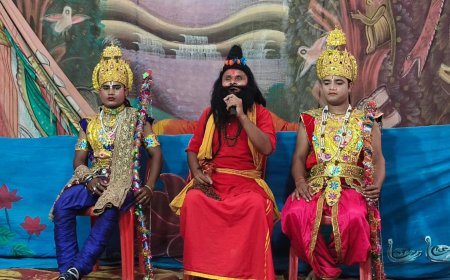 रसूलपुर में तीन दिवसीय धनुष यज्ञ रामलीला शुरू हुई