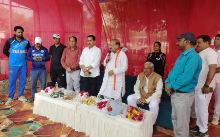 बाराबंकी में राज्यस्तरीय कर्मचारी-अधिकारी सद्भावना खेल प्रतियोगिता का शुभारंभ